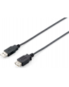 Equip AM-FM przedłużacz USB 2.0, 5m, czarny, podwójny ekran - nr 12