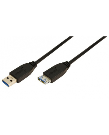 LOGILINK - Kabel USB 3.0 Typ-A męski do Typ-A żeński dł. 3m, czarny