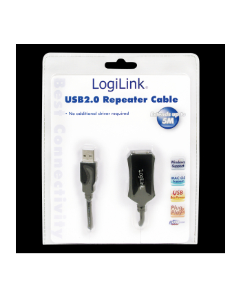 LOGILINK Kabel repeater USB 2.0  5m