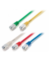 Equip patchord RJ45, kat. 5e, UTP, 0.25m, szary - nr 1