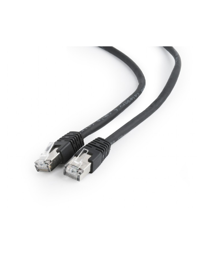 Gembird patchcord RJ45, kat. 6, FTP, 2m, czarny główny