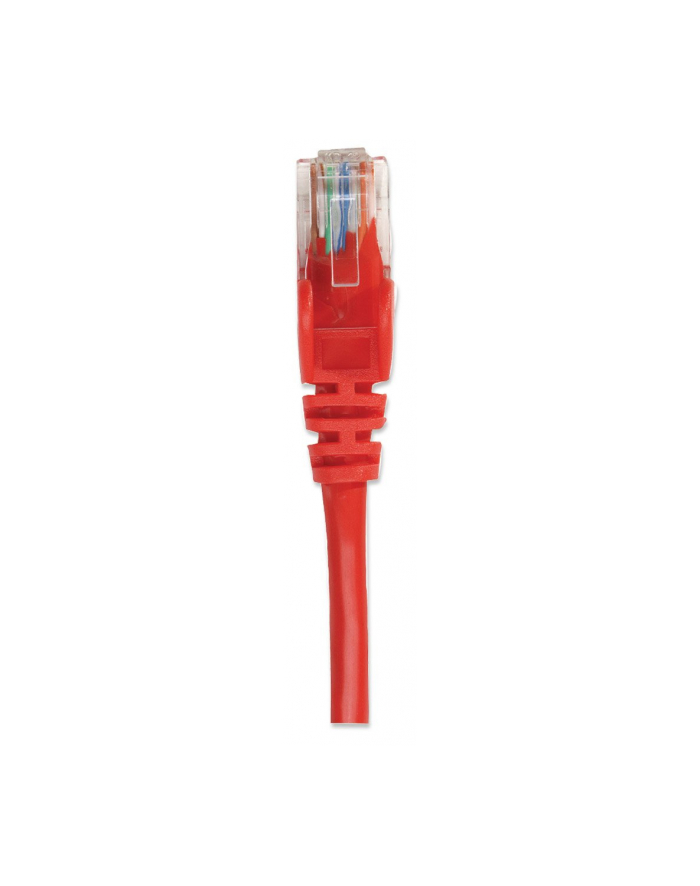INTELLINET Patch Cord RJ45, Snagless, Kat. 5e UTP, 10 m, czerwony główny
