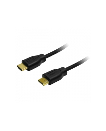 LOGILINK - Kabel HDMI 1.4, HDMI male / female Gold 2m