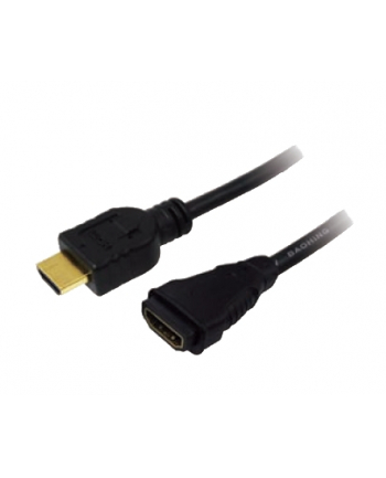 LOGILINK - Kabel HDMI 1.4, HDMI male / female Gold 3m