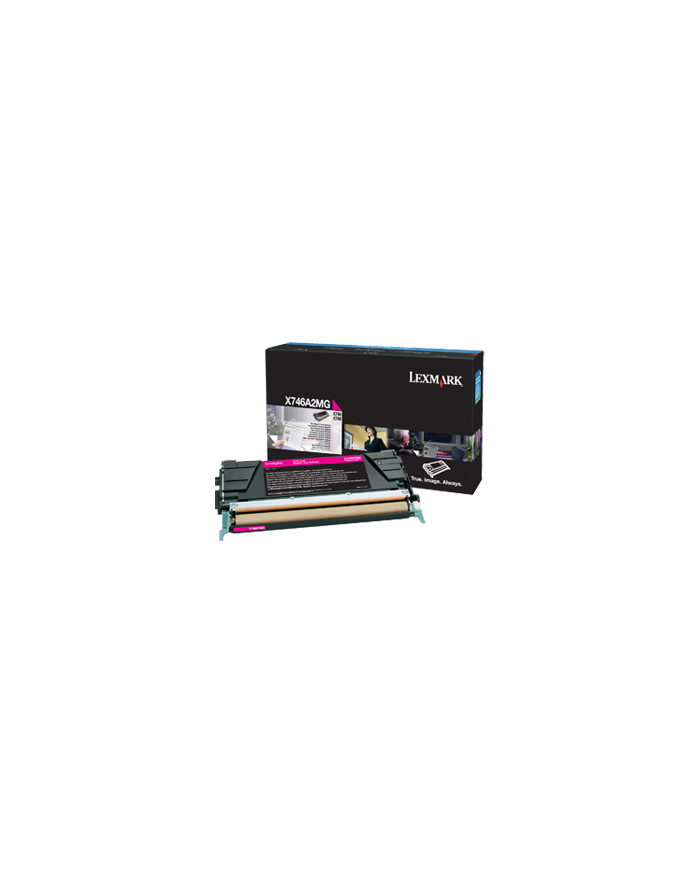 Toner Lexmark magenta | 7 000 str | X746de / X748de / X748dte główny