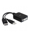 Delock Adapter Displayport męski > DVI-I 24+5 żeński aktywny 23 cm - nr 8