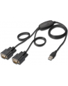 Digitus  kabel-konwerter USB2.0/2 x RS232 (DB9M), 5 LGW - nr 23