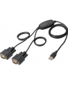 Digitus  kabel-konwerter USB2.0/2 x RS232 (DB9M), 5 LGW - nr 46