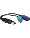 Manhattan Konwerter USB 2.0 na PS2 podwójny - nr 42