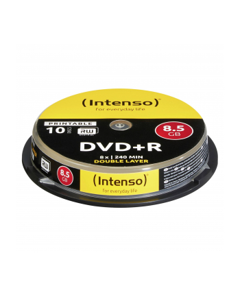 DVD+R DL DoubleLayer Print Intenso [ cakebox 10 | 8,5GB | 8x ]