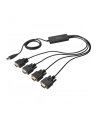 Digitus kabel-konwerterUSB2.0/4 x RS232 (DB9M), 5 LGW - nr 24