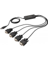 Digitus kabel-konwerterUSB2.0/4 x RS232 (DB9M), 5 LGW - nr 40