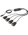 Digitus kabel-konwerterUSB2.0/4 x RS232 (DB9M), 5 LGW - nr 44