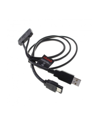 KABEL eSATA DO HDD i SSD AK-CBSA03-80BK nr 1