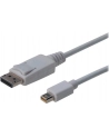 Kabel DisplayPort 1.1a mini DP-DP M/M 1.0m - nr 16
