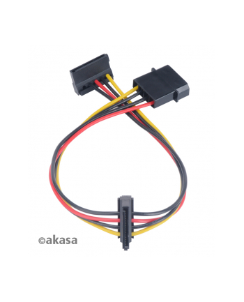 ADAPTER 4pinMolex na 2x SATA AK-CBPW01-30