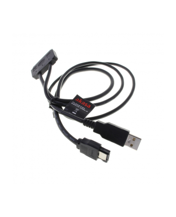 KABEL eSATA DO HDD i SSD AK-CBSA03-80BK nr 2
