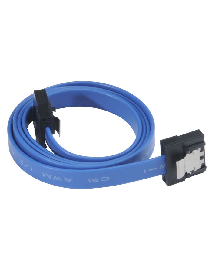 KABEL PROSLIM SATA3 50cm transfer do 6Gb/s Blue główny