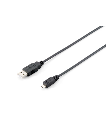 Kabel USB 2.0 Mikro AM-MBM5P 1,8M czarny