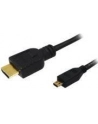 Kabel HDMI 1.4 - micro HDMI, dl.2m pozłacany - nr 14