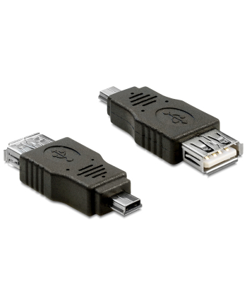 Adapter USB Mini B(M)->A(F) OTG nr 1