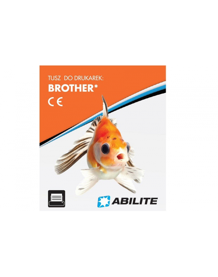 TUSZ ABILITE BROTHER LC980 /1100CYAN  BR-980CN główny