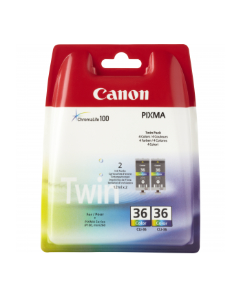 Tusz Canon CLI-36 Twin Pack Colour