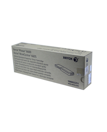 Toner Xerox żółty do Phaser 6600/6605, 2000 str.<br>[106R02251] nr 1
