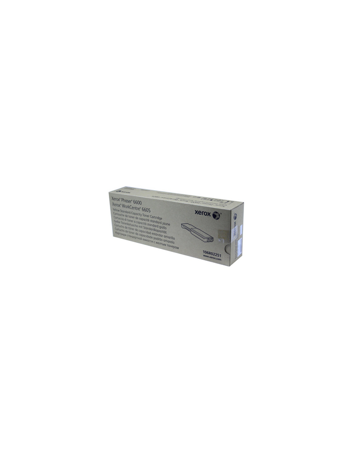 Toner Xerox żółty do Phaser 6600/6605, 2000 str.<br>[106R02251] główny