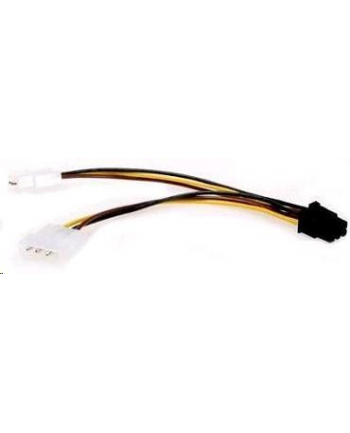 GEMBIRD Kabel - rozdzielacz zasilania 5.25 - 2X5.25 + PCI Express 6pin