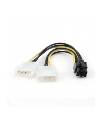GEMBIRD Kabel - rozdzielacz zasilania 5.25 - 2X5.25 + PCI Express 6pin