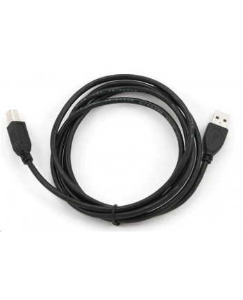 GEMBIRD Kabel USB 2.0 A-B 1,8m dofessional (czarny, pozłacane styki)