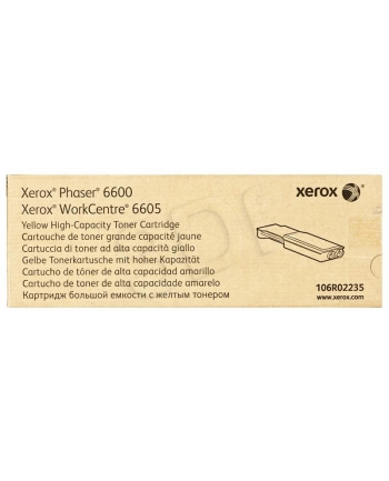 Toner Xerox żółty do Phaser 6600/6605, 6000 str.<br>[106R02235] nr 2