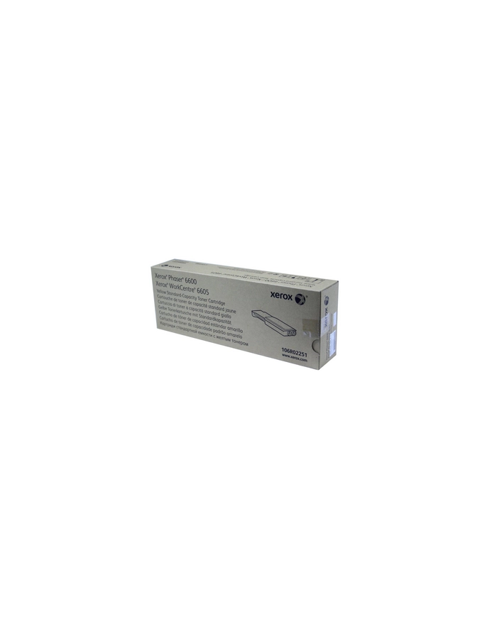 Toner Xerox żółty do Phaser 6600/6605, 2000 str.<br>[106R02251] główny