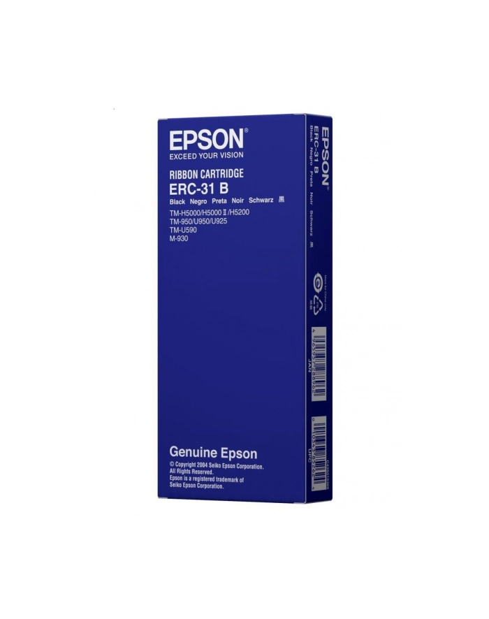Epson czarna taśma ERC-31 do TM-U590/TM-U950/TM-H5000II (ERC31B)<br>[C43S015369] główny