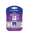 VERBATIM SDXC Memory Card Class 10 64GB , UHS-1 - nr 18