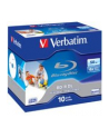 VERBATIM BD-R(10-pack)Blu-Ray/Jewel/DL/6x/50GB/ PRINTABLE SURFACE - nr 18