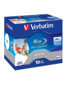 VERBATIM BD-R(10-pack)Blu-Ray/Jewel/DL/6x/50GB/ PRINTABLE SURFACE - nr 26