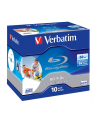 VERBATIM BD-R(10-pack)Blu-Ray/Jewel/DL/6x/50GB/ PRINTABLE SURFACE - nr 29