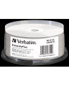 VERBATIM BD-R(25-pack)Blu-Ray/spindle/DL+/6x/50GB/ WIDE PRINTABLE NO ID SURFACE HARD COAT - nr 10