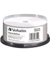 VERBATIM BD-R(25-pack)Blu-Ray/spindle/DL+/6x/50GB/ WIDE PRINTABLE NO ID SURFACE HARD COAT - nr 8