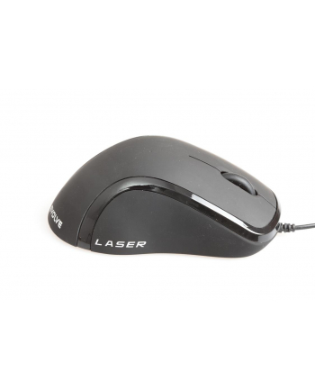 Mysz laserowa EVOLVE Laserwire ML-507B, 5 przycisków, rozdzielczość 1600DPI, USB