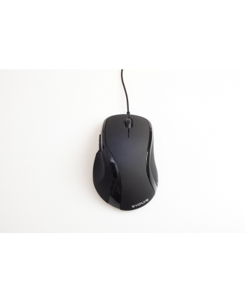 Mysz laserowa EVOLVE Laserwire ML-507B, 5 przycisków, rozdzielczość 1600DPI, USB nr 1