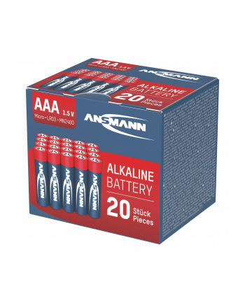 Bateria ANSMANN alkaiczne AAA /R03/ , box 20ks