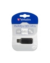 VERBATIM USB Flash Disk Store 'n' Go PinStripe 64GB - Black - nr 10