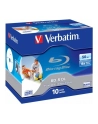 VERBATIM BD-R(10-pack)Blu-Ray/Jewel/DL/6x/50GB/ PRINTABLE SURFACE - nr 43