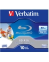 VERBATIM BD-R(10-pack)Blu-Ray/Jewel/DL/6x/50GB/ PRINTABLE SURFACE - nr 45
