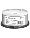 VERBATIM BD-R(25-pack)Blu-Ray/spindle/6x/25GB/Printable/No ID - nr 11