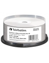 VERBATIM BD-R(25-pack)Blu-Ray/spindle/6x/25GB/Printable/No ID - nr 18
