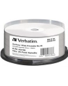 VERBATIM BD-R(25-pack)Blu-Ray/spindle/6x/25GB/Printable/No ID - nr 28